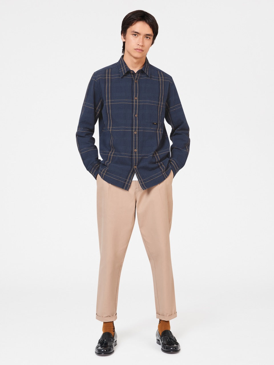 Chemises Ben Sherman B by Ben Sherman Check Indigo | HEJ-16575498